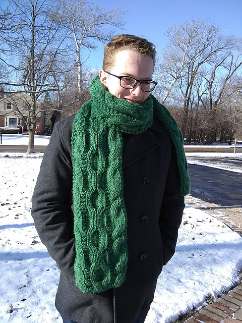 Ravelry: Niko's Scarf pattern by Lynn Hawley