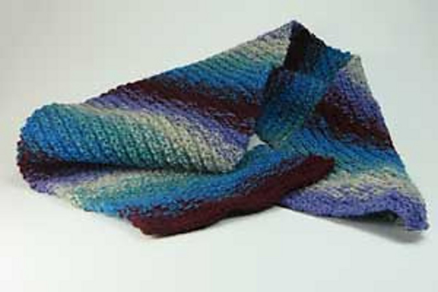 Blended color scarf