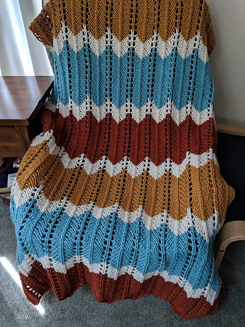 WINTER'S END AFGHAN