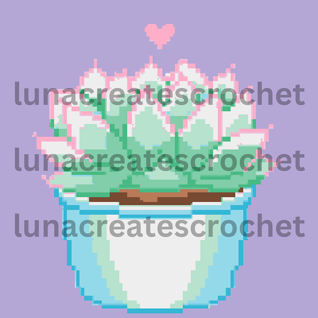 Kawaii Succulent tapestry