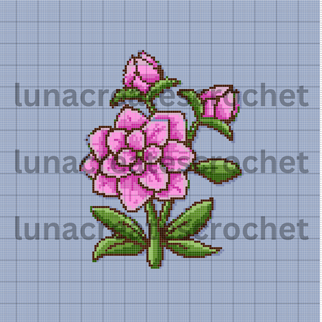 Blooming Flower C2C