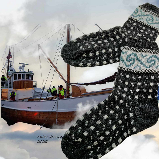 Sjarkfiskersokker / Fishermen socks