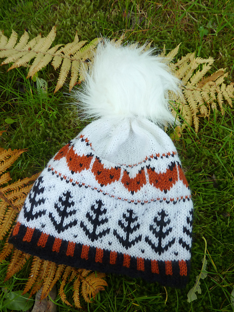Fox in the Forest hat