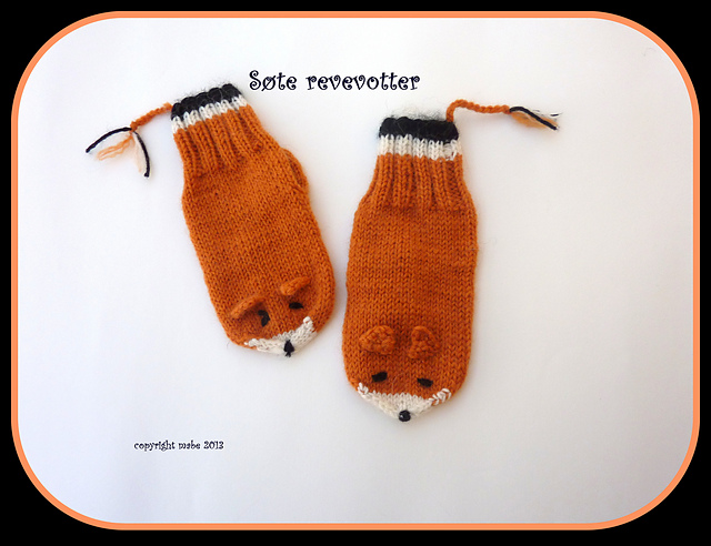 Revevotter/Fox mittens