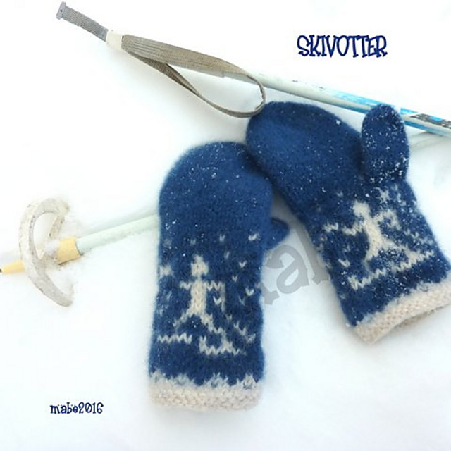 Skivotter / ski mittens