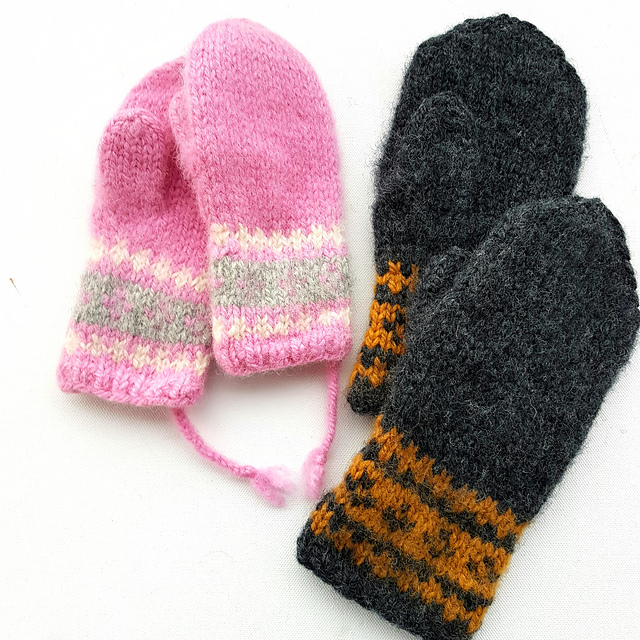 Høstvotter / Autumn mittens