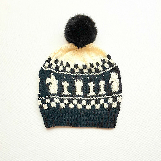 SJAKKLUE / CHESS beanie