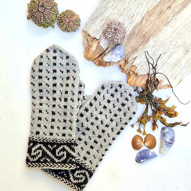 Tynne Sjarkfiskervotter / Fisherman mittens
