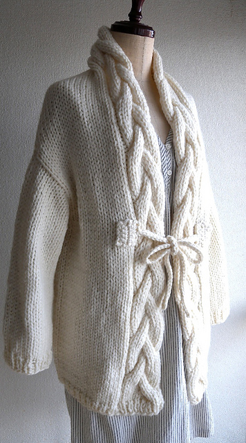 R. Cabled Gown