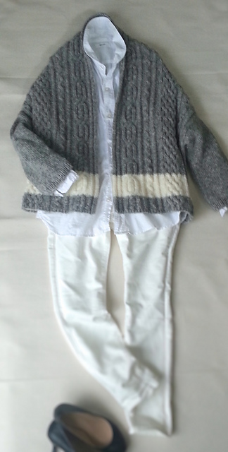 ４.Aran Cardigan