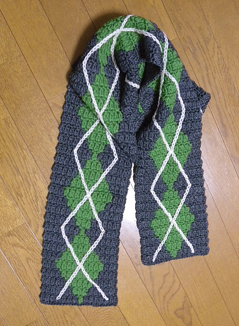 Q.Argyle muffler