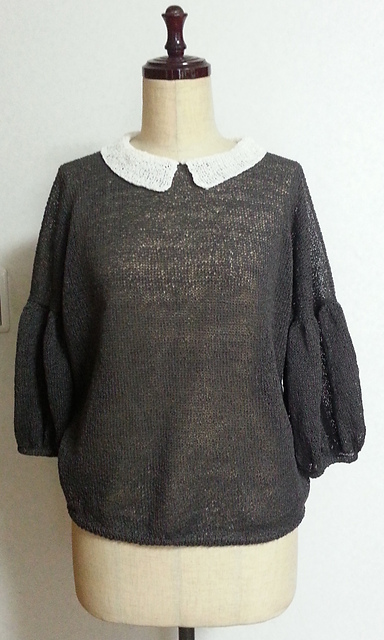 Ravelry: P.10 Ballon Sleeve Pullover （バルーンスリーブプル