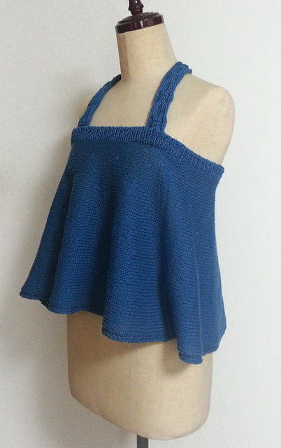 Halterneck camisole