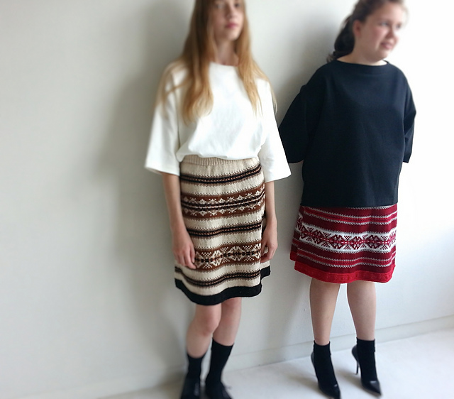 L.Fair Isle Skirt