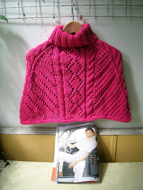 29 Ecru Poncho