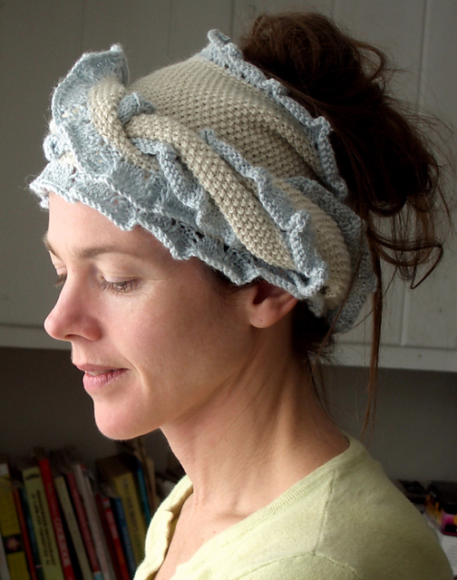 # 069 Silk Alpaca Head Wrap