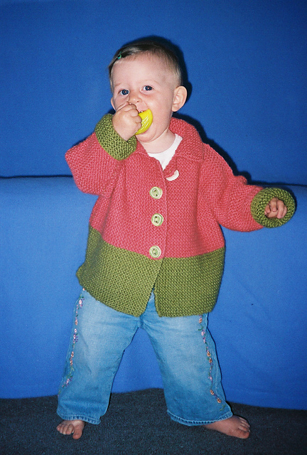 # 046 Children's Button Jacket