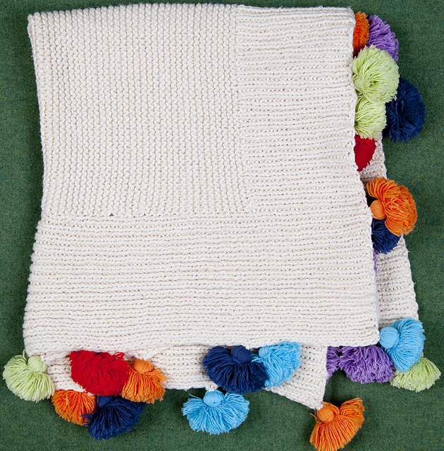 # 056 Cotton Tassel Blanket