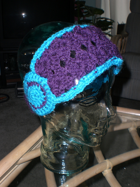 Crochet Sampler Winter Headband