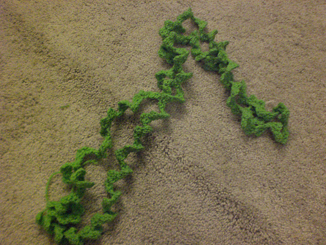 Sea Weed Mini Scarf