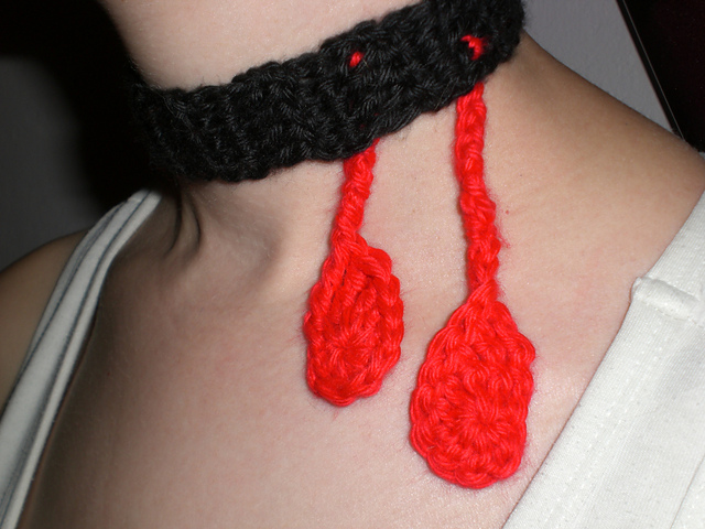 Vampire Bite Choker