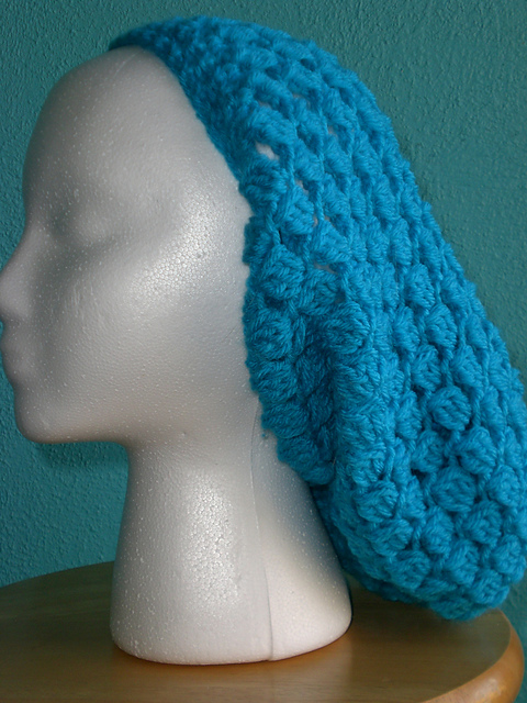 Blue Slouchy Hat