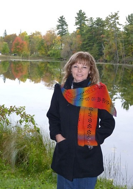 Victoria Flower Scarf