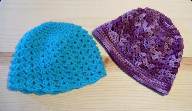 Ravelry: Perfect Pink Shells Cap pattern by Suzetta Williams