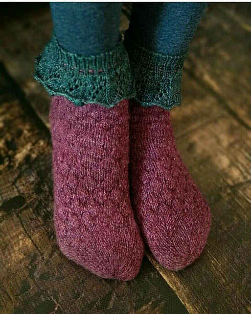 Very Berry Socks | Raspberries