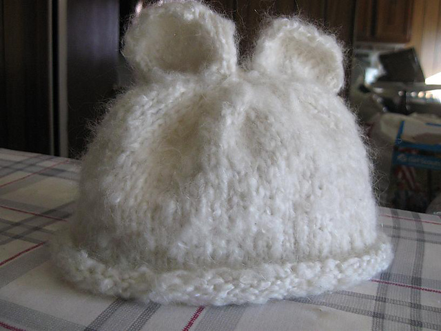Beary Cute Baby Beanie