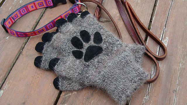 Dog Paw Gloves
