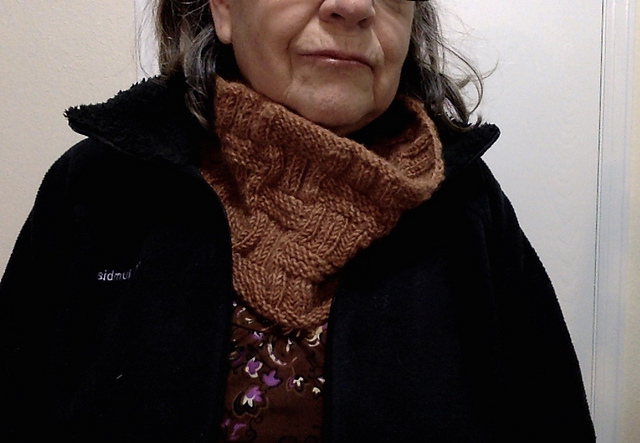 Double Basket Weave Cowl