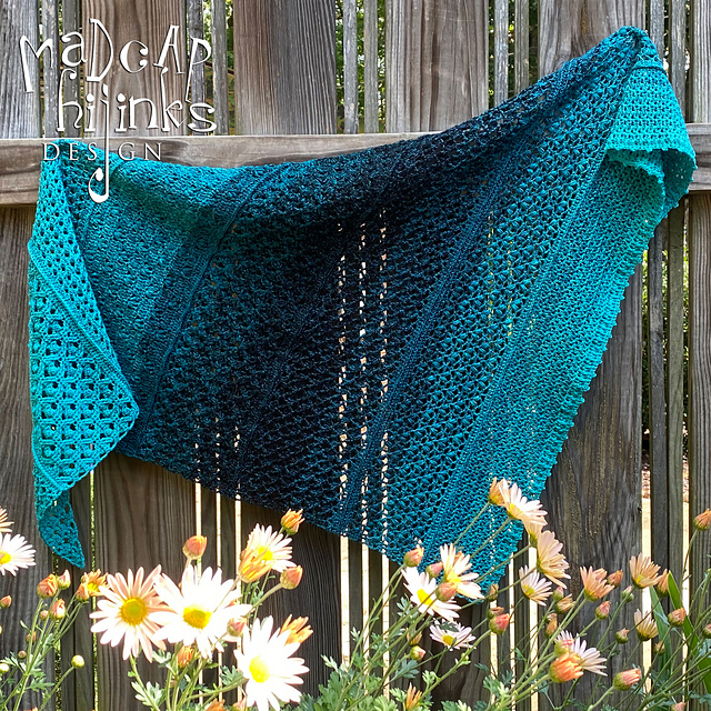 Girls power shawl