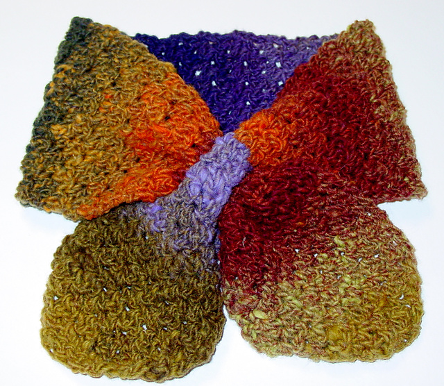 One Skein Buttonhole Scarf