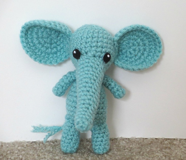 Crochet Elephant Amigurumi