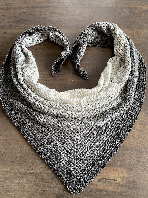 Cloudy Morning Shawl