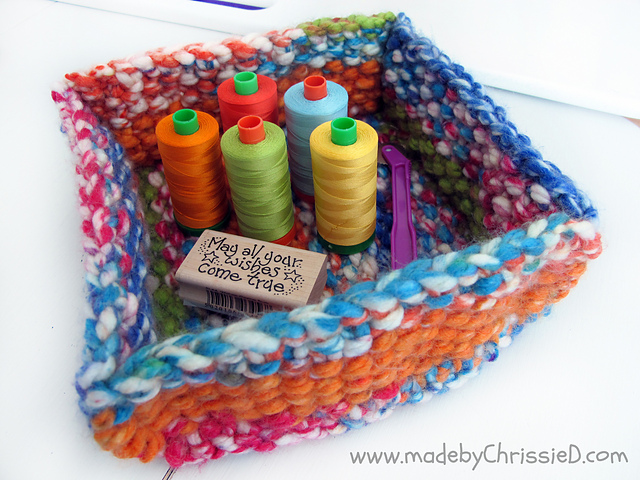 Knitted Tray