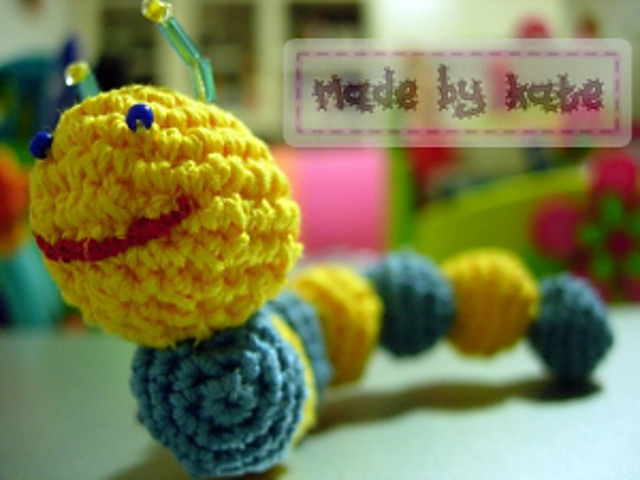 Amigurumi for dummies: caterpillar