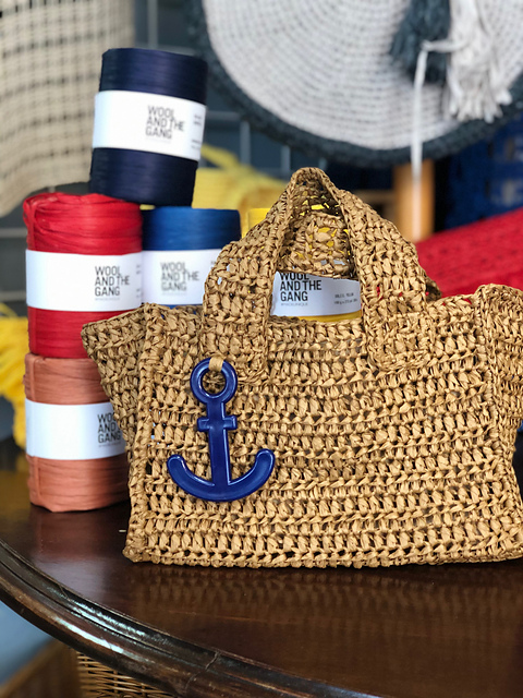 Mini Raffia Bag