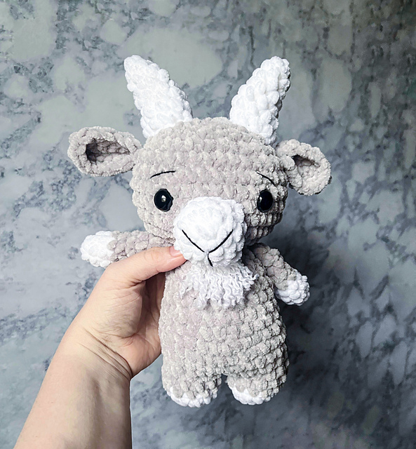 Ravelry: Billy Goat & Baphomet duo pattern by Madeline Mae
