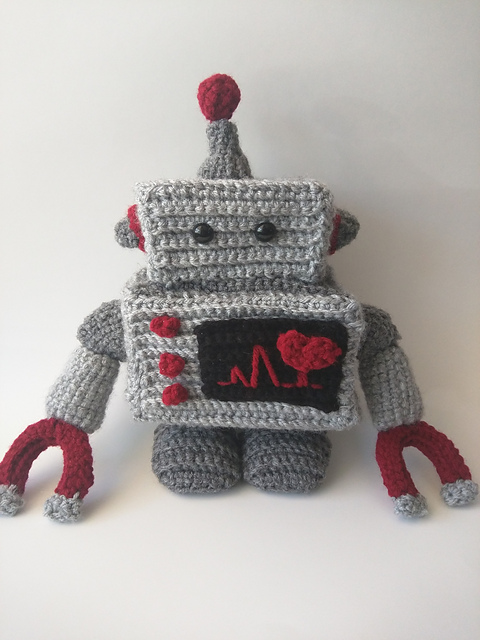 Robot Plush Amigurumi