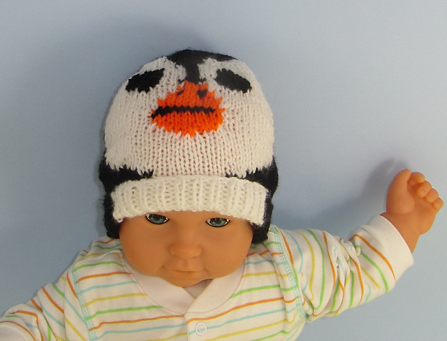 Baby Penguin Beanie Hat