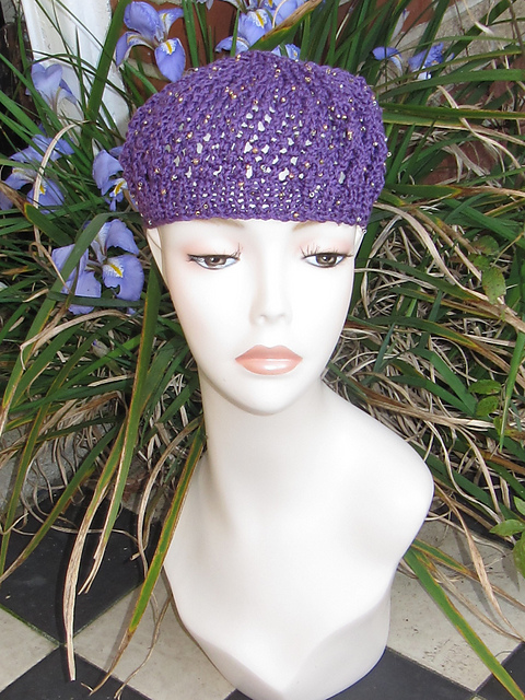 Little Beaded Lace Beret