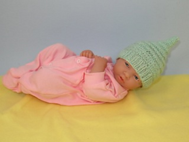 Just For Preemies - Premature Baby  Christmas Tree Beanie 
