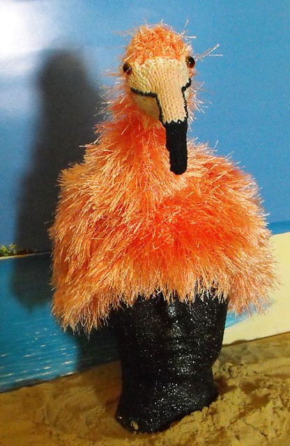 Flossie Flamingo Beanie