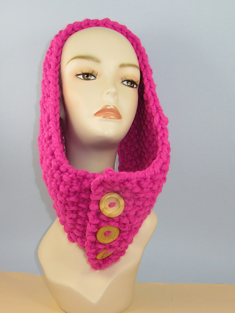 Super Chunky Moss Stitch Cowl / Snood