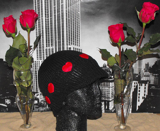 VALENTINE  COTTON BEANIE