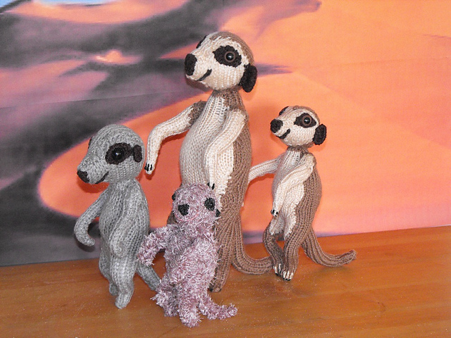 Meerkat Family 5th Anniversary Gift