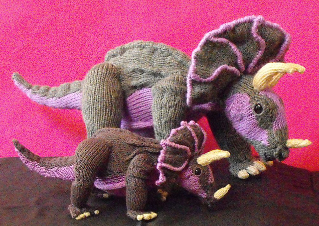 TRACY TRICERATOPS AND BABY