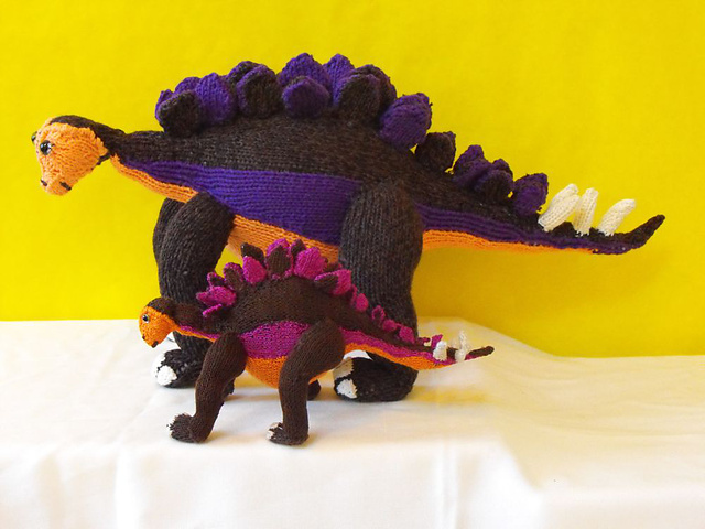 STEVE STEGOSAURUS AND BABY DINOSAUR